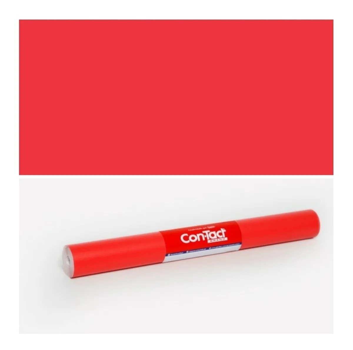 PLASTICO ADESIVO VERMELHO CONTACT